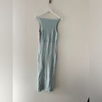 Reformation  Dahlia Cotton Sweater Dress in Powder Blue S Photo 5