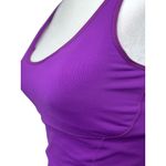 Lucy Size S Womens Purple Racerback Tank Top Breathable & Stretch Fabric Photo 3
