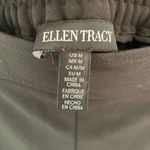 Ellen Tracy  Black Pleated Dress Shorts Gold Buttons Womens M NEW Photo 8