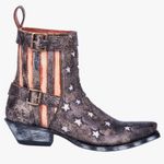 Dan Post  star struck distressed‎ leather booties, women’s 10M Photo 9