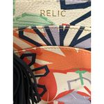 Relic  Oh Happy Day Daisy Tote Bag Purse Hangbag White with Floral Medium Size Photo 4