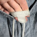 Athleta Blue Chambray Cabo Linen Jogger Pants Photo 3