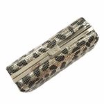 Rare: new Felix Rey ☻ Jungle Mesh Minaudière Box Clutch Handbag Bag ☻ Leopard Photo 2