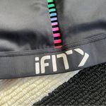 Nike Women’s Black Rainbow Ladder Sports Bra with Ifit logo Photo 8