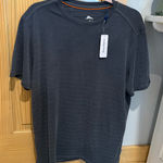 Tommy Bahama  Grey Striped Tee Photo 0