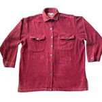 Eddie Bauer Vintage oversize Baggy Chorduroy shirt jacket large Photo 0