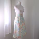 Vintage ‘70s Sears Skirts That Fit Pastel Floral Print A Photo 5