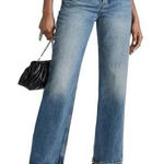 Reformation Abby High Rise Straight Jeans in "Galway", Size 28, NWT Photo 0