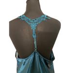 Avidlove  Teal Lace‎ Satin Slip Dress Nighty Lingerie Nightgown Large Sexy Club Photo 3