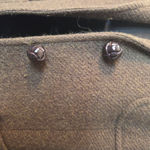 J. McLaughlin  Wool Herringbone Tweed Blazer Jacket Silk Lined Gray Size 4 Photo 5