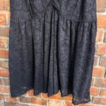 Torrid Curve womens lace babydoll lingerie top black 3 Size 3X Photo 2