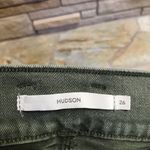 Anthropologie Hudson Utility Straight Ankle Jean with belt Rifle Green 26 NWT Photo 9