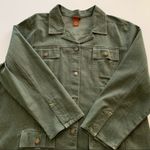 Via Penny Lane Reworked Apparel | Disney Villain Baddies Green Denim Jacket 1X Photo 6