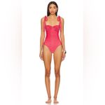 Beach Riot  Dede‎ Lurex Tie Shoulder One Piece Underwire Swimsuit  Large Photo 1
