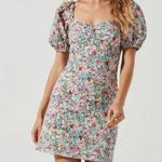 ASTR SKYLAR FLORAL PUFF SLEEVE MINI DRESS Photo 3
