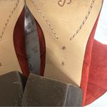 Splendid  Paisley Spice Red Suede Leather Pointed-Toe Ankle Booties Sz 8 Photo 3