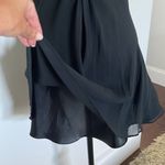 EXPRESS  XS Sleeveless‎ Top. V-neck Halter with tie. Sequenced at rib cage. Photo 4