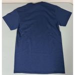 Navy Blue Sun and Moon Graphic Short Sleeve Tee T Photo 1