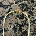 Christian Dior Vintage 1980s Whole Crystals Triangle V Pendant Chain Necklace Photo 2