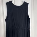 Loft Plus Twist Front Cap Sleeve Jumpsuit (Black) - 20 Photo 9