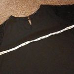 Paper Moon black lace sheer top size XXL Photo 12