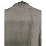 Free People  We the Free Summer Daydream Frayed Button Down Shirt Black Sz Medium Photo 3