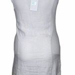 lungo l'arno Lungo L’Arno 100% linen dress beaded neckline Size Medium  Photo 2