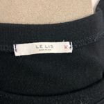 Le lis  Black and White Fit and Flare Dress with 3/4 Sleeves-medium see pictures Photo 4