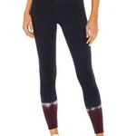 Electric & Rose Sunset Leggings Activewear Color Block Dye Stretch Blue XS Photo 0