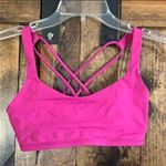 Lululemon like new pink sports bra size 4! Photo 0