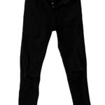 Levi's Levi’s Black Distressed Wedgie Skinny Jeans Size 26 Photo 2