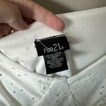 Rue 21 white eyelet puffy sleeve dress Photo 4