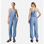 Sweaty Betty  Karma Jumpsuit in Blue Size US‎ 6 / Small Photo 1