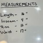 Ann Taylor  black and white burst print flat front shorts with pockets size 12 Photo 5