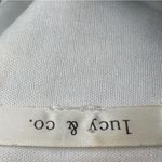 White lace dress with turquoise necklace size medium Photo 4