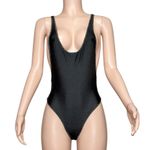 SEASHELL ITALIA Carol One Piece Swimsuit, Black, Small Black Photo 2