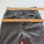 BDG  Urban Outfitters Mom High Rise Relaxed Fit Black Distressed Hem Jeans Sz 28 Photo 6