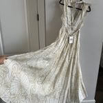 Dissh Malta Palm Frill Linen Dress US size 6 Photo 5