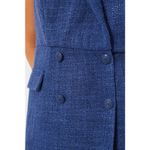 Tuckernuck  Pomander Place Navy Tweed Campbell Romper Photo 4