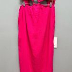 Mara Hoffman Laila halterneck midi dress in raspberry pink M Photo 6