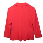 Love...Ady  Blazer Business Casual Jacket Red 3/4 Sleeve Sz S NWOT Photo 1