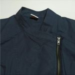 CAbi Women's Gray Twilight Asymmetrical Moto Zip Jacket - Size Small Photo 3