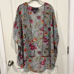 Polly & Esther Mixed Pattern Kimono Photo 0