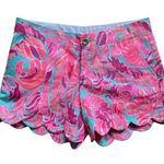Lilly Pulitzer The Buttercup Flamingo Pink Shorts Sz 0 Photo 1