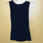 Byer California Byer Black Sleeveless Slouch Neck Blouse Top, M Photo 1