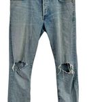 Citizens of Humanity Emerson Slim Boyfriend Sugarcoat Button Fly Jeans Womens 26 Photo 1