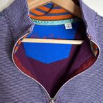 Robert Graham  ladies 100% cotton Quarter Zip Pullover Size large Photo 4