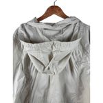 Eddie Bauer  Beige Hooded‎ Lightweight Utility Jacket Womens XXL Drawstring Coat Photo 4