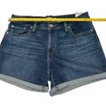 Levi's  Womens Denim Mid Length Shorts Sz 32 Photo 2