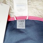 Roxy Fitness Pink and Blue Regular Bikini Bottoms Size Large Photo 5